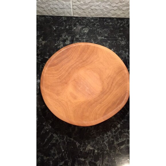 Cherry wood 9 inch bowl - Picture 2 of 3